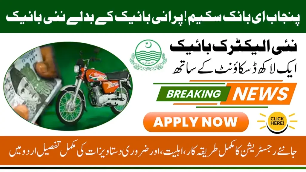 Punjab Electric Bike Incentive 2025