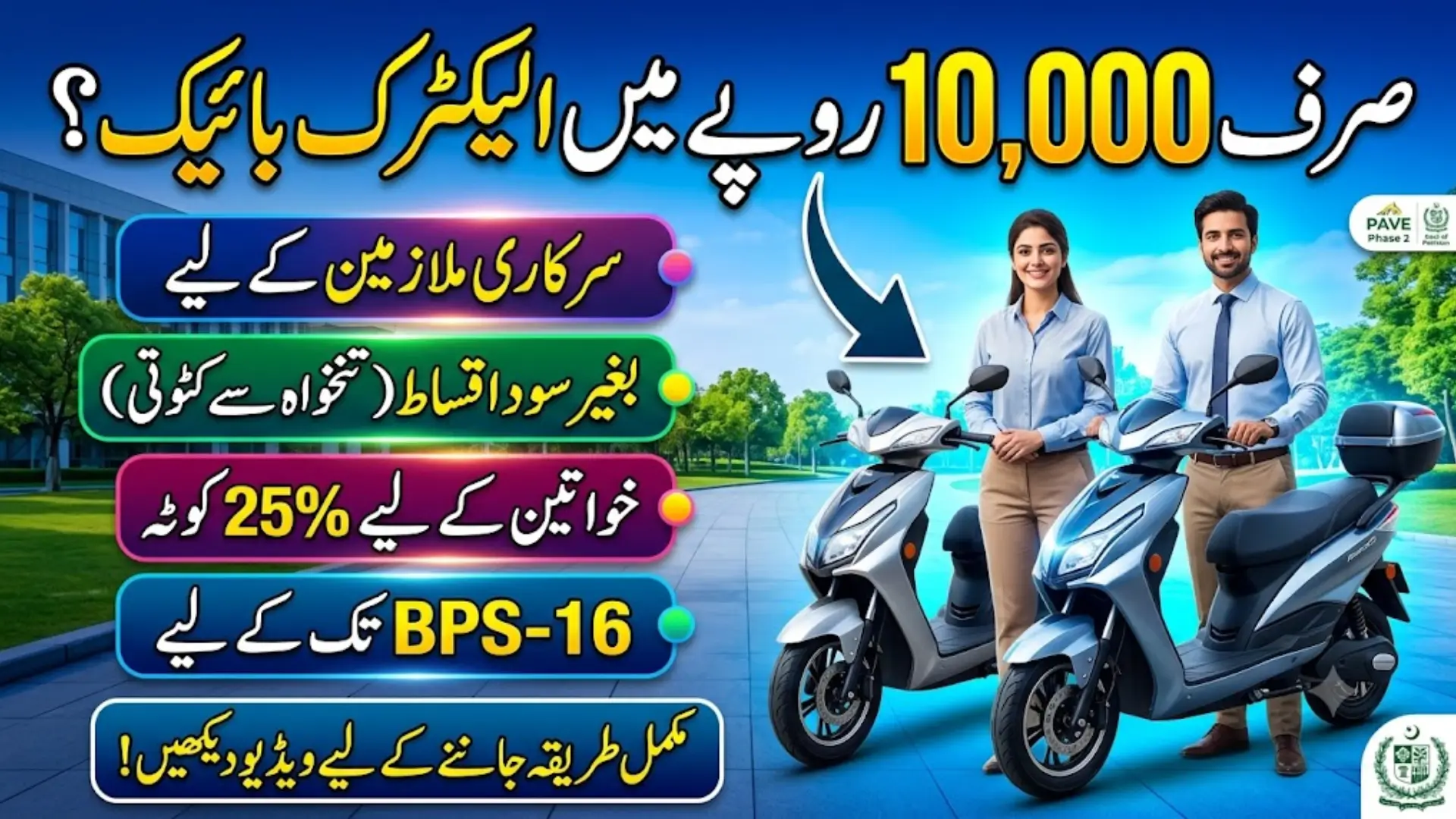 Govt Employees Can Get an Electric Bike for Just Rs. 10,000 – Here's How