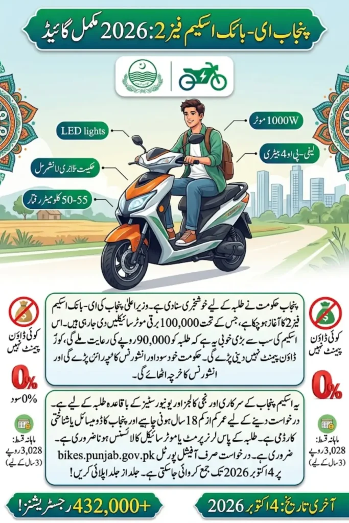 Punjab E-Bike Scheme Phase 2 2026: Complete Guide