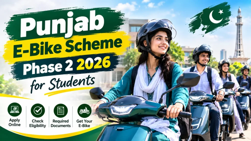 Punjab E-Bike Scheme Phase 2 2026: How to Apply Online and Check Eligibility
